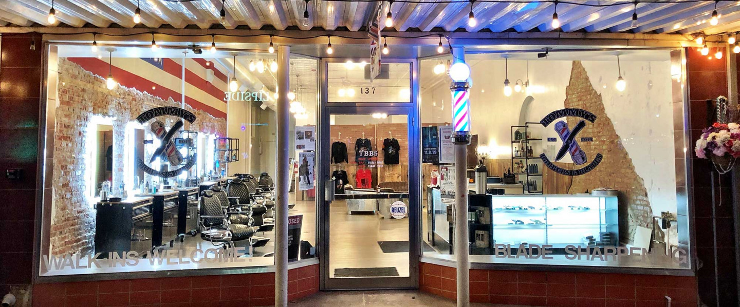Classic barbershop for men's hair cuts. Hang out and have a drink at Tommy's Barbers & Blades in Loveland, CO